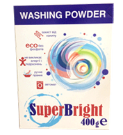 Пральний порошок "СУПЕР БРАЙТ" 400 г УНІВЕРСАЛЬНИЙ